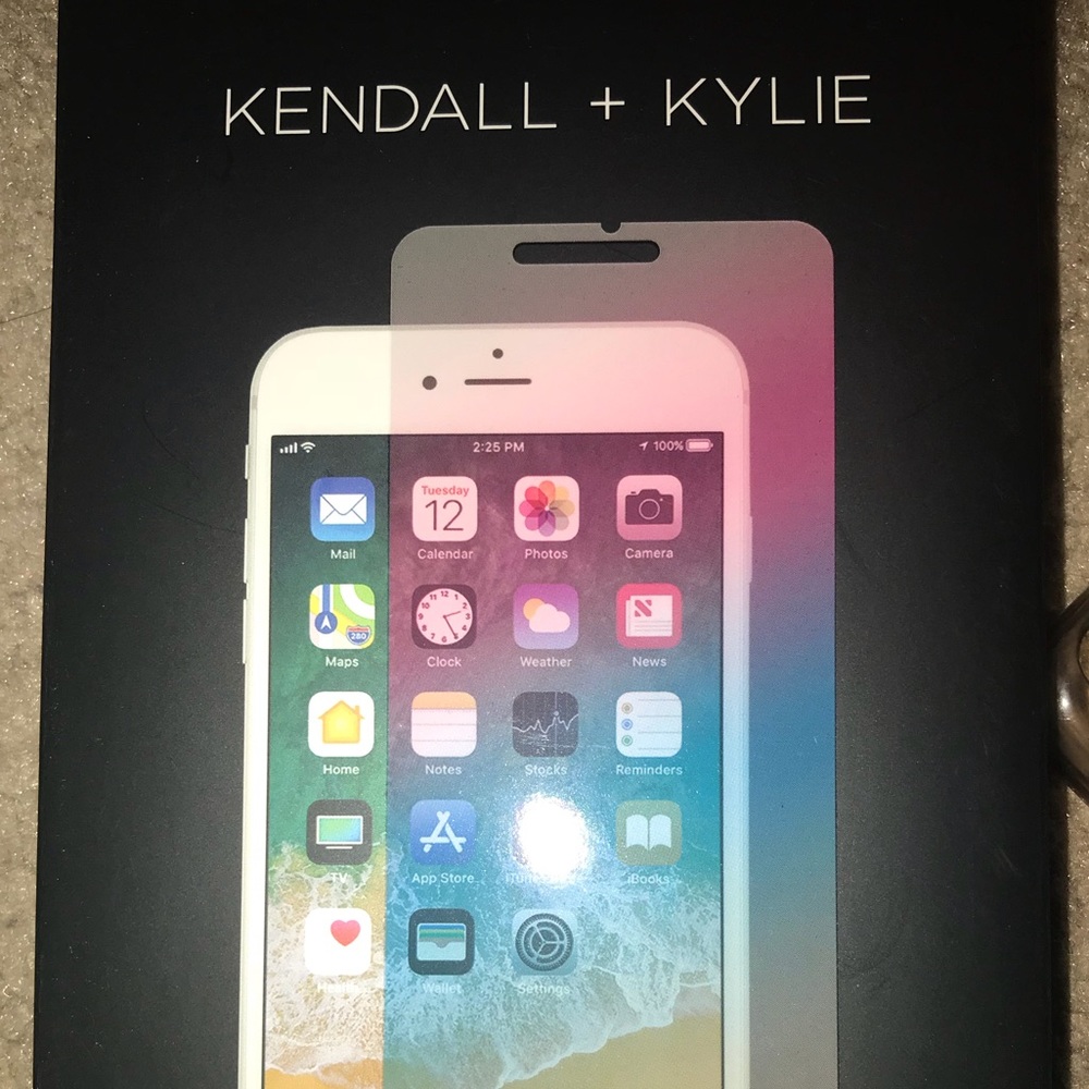 KENDALL + KYLIE holographic glass screen protector